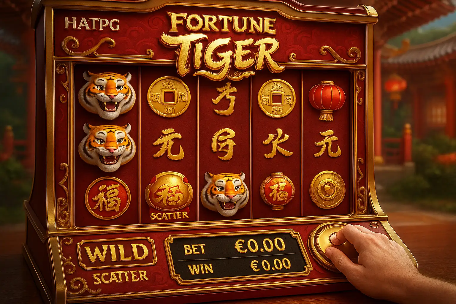 Fortune Tiger é um jogo imperdível no HATPG Casino