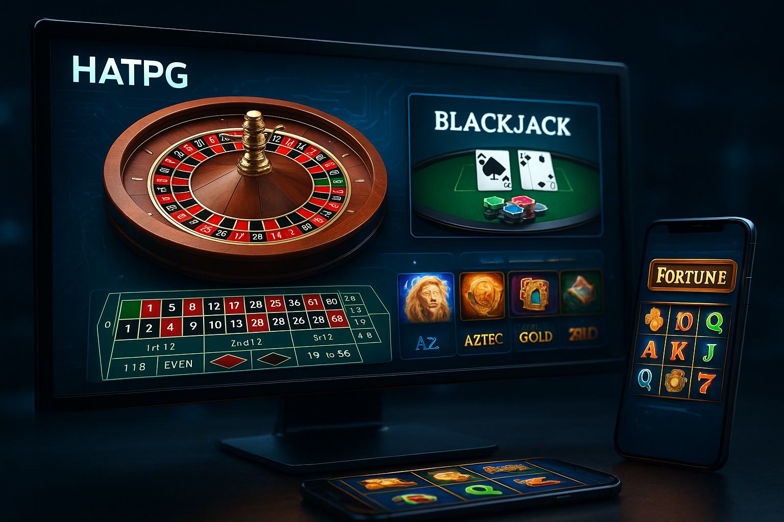 Jogos de cassino online HATPG