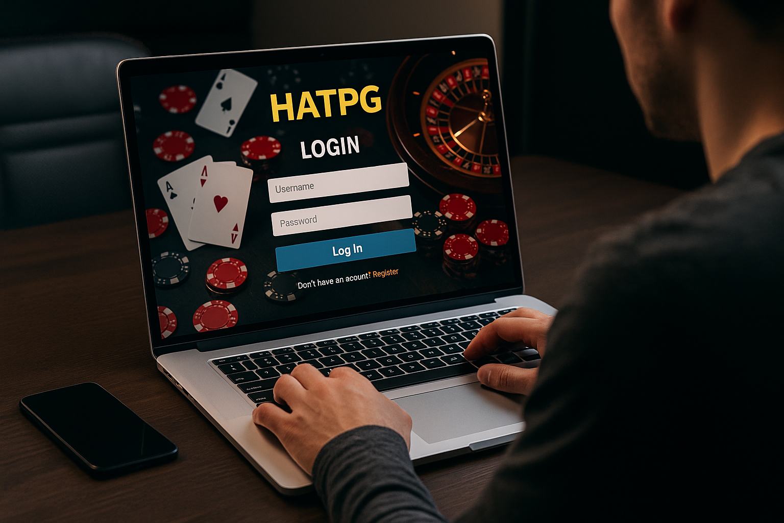 Login no Cassino HATPG
