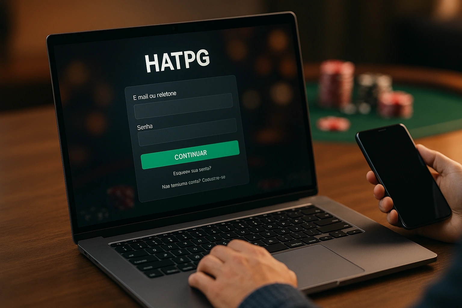 Não Perca tempo, o rRgistro na site HATPG