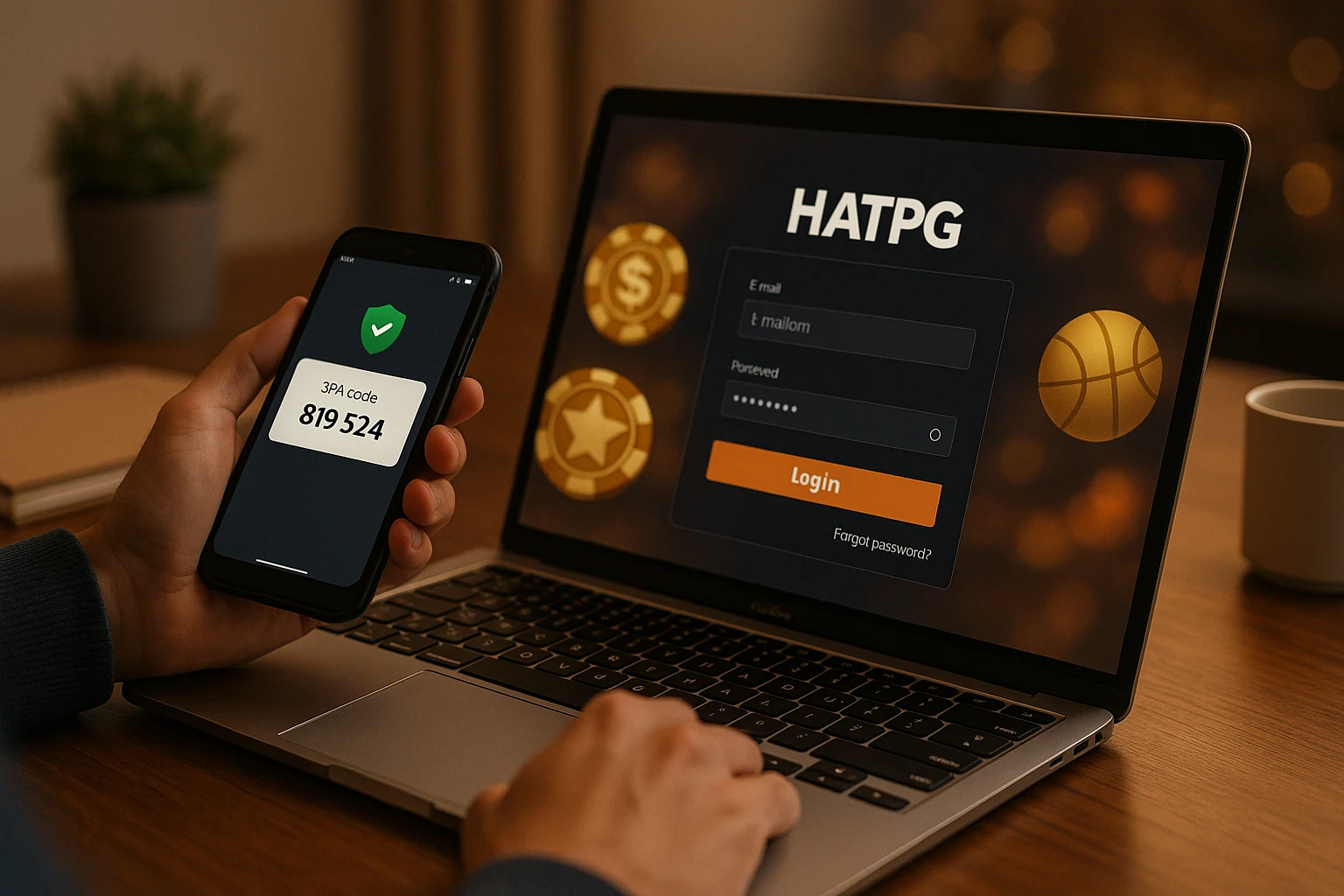 Criar uma nova Conta no plataforma HATPG